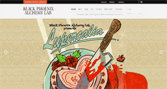 Desktop Screenshot of blackphoenixalchemylab.com