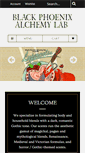 Mobile Screenshot of blackphoenixalchemylab.com